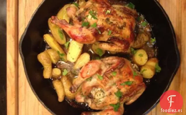 Asado Cornish Gallinas