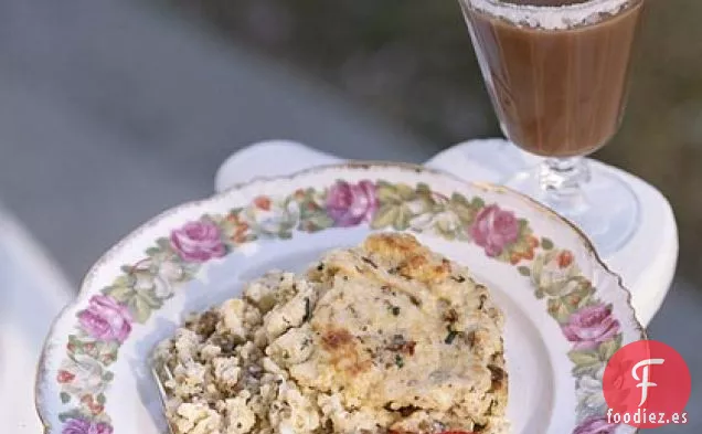 Cazuela de Sémola y Salchicha