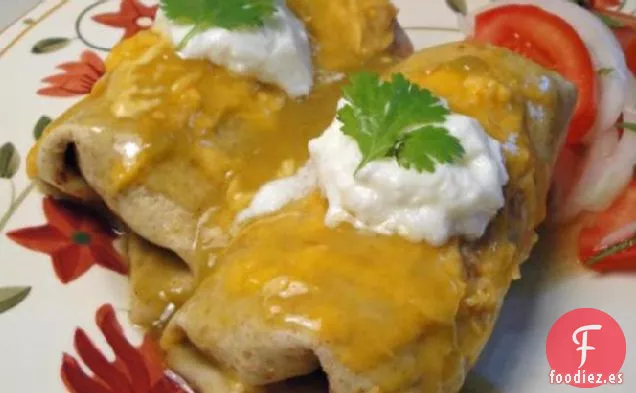 Burritos Húmedos de Pollo o Pavo