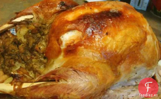 Pavo Relleno Asado Tradicional