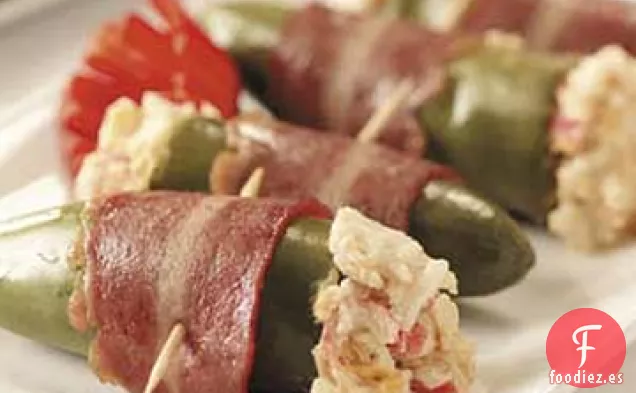 Jalapeños Rellenos de Cangrejo