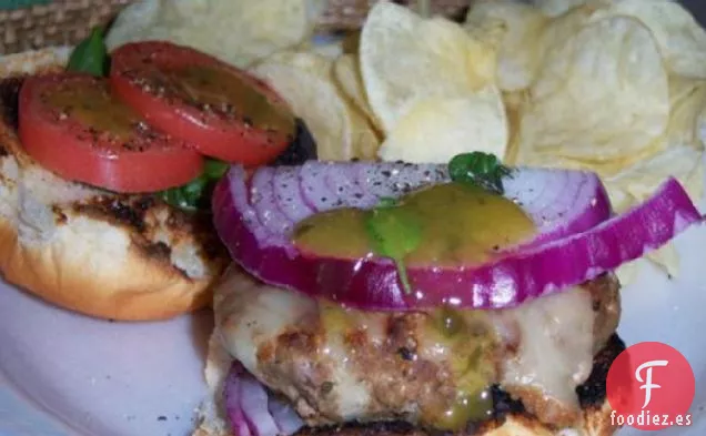 Hamburguesas Rellenas Italiani