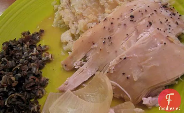 Pechuga de Pavo de Olla de Barro Simple