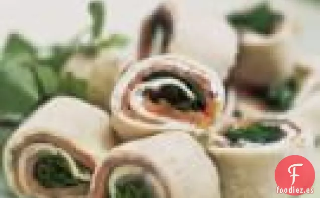 Envolturas De Salmón Ahumado Y Berros