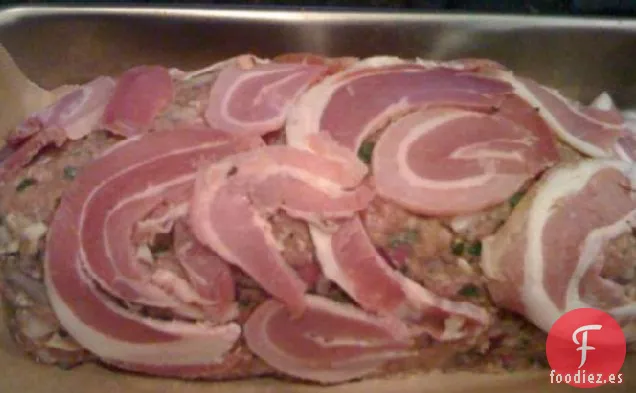 Pastel de Carne de Pavo Cajún (Bajo en Grasa) Favorito del Esposo