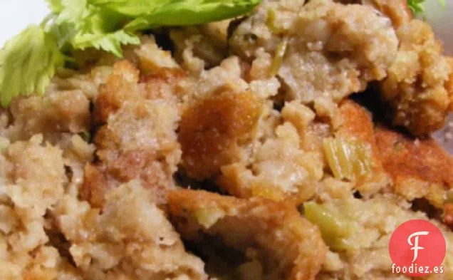 Aderezo o Relleno de Pan de Maíz de Julie
