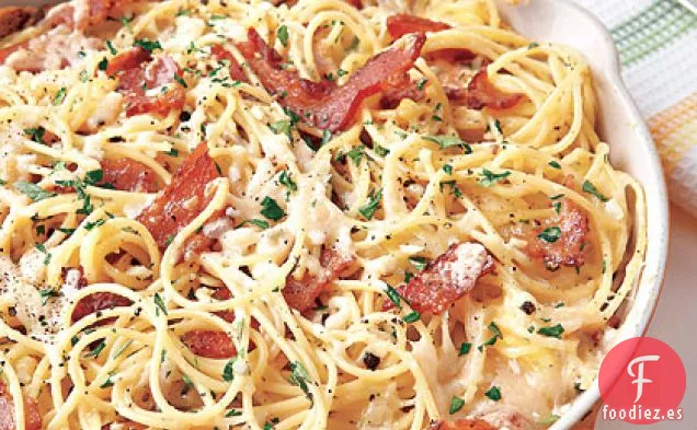 Frittata de Pasta Carbonara