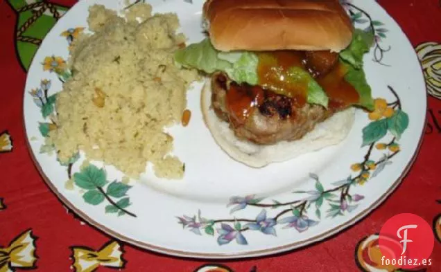 Hamburguesas de Pavo al Curry