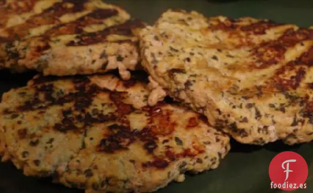 Hamburguesas De Pavo Con Hierbas Y Cítricos