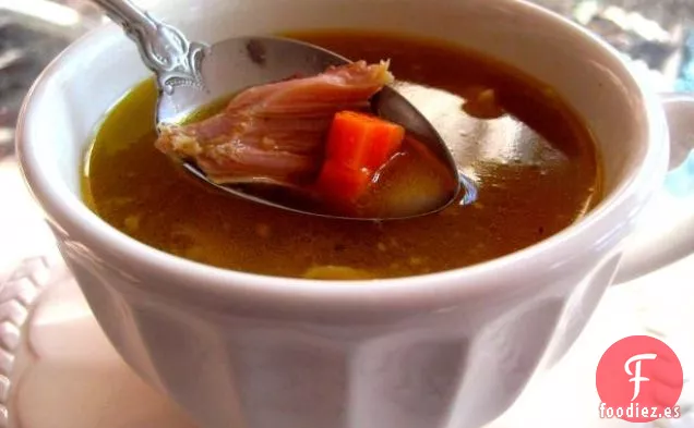 Sopa de Pavo de Holly