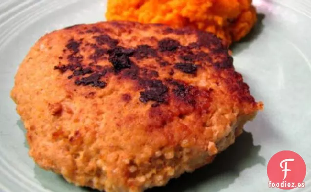 Hamburguesas De Pavo A La Parrilla Con Cuscús