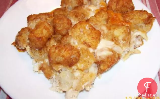 Tater Tot de Pavo Hotdish