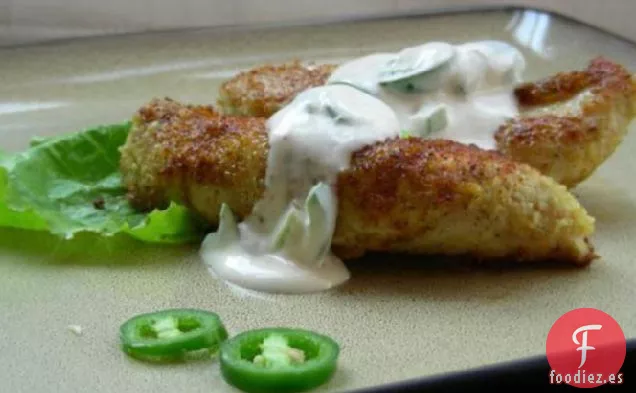 Chuletas De Pavo Con Salsa De Pimienta Fría