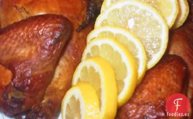 Gallinas de Caza de Cornualles Mediterráneas a la Parrilla