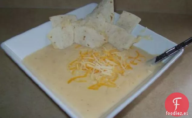 Sopa Cremosa de Pavo y Queso Sobrante