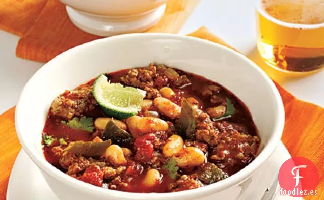 Chile de Pavo y Frijoles