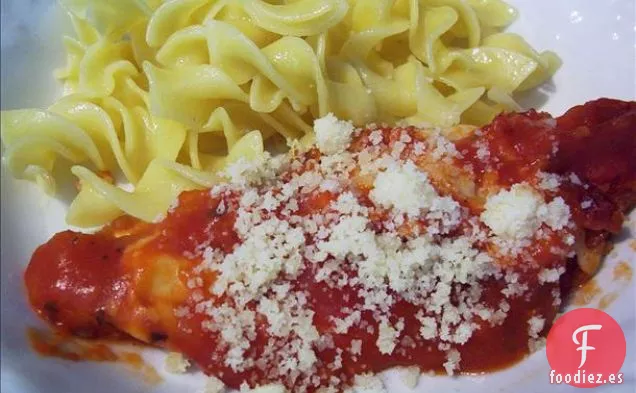 Parmesano de Pollo Fácil