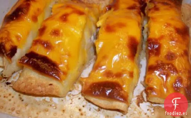 Enchiladas Blancas de Pollo o Pavo