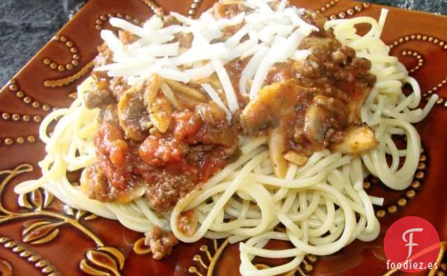 Espaguetis y Albóndigas de Pavo