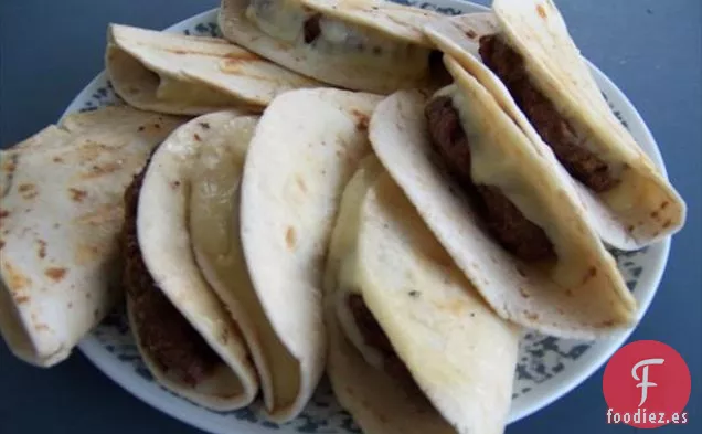 Hamburguesas con Quesadilla