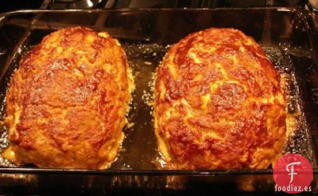 Pastel de Carne de Pavo a la barbacoa - 5 Ingredientes