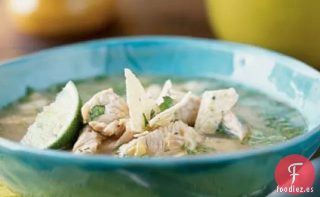 Sopa Chipotle de Pavo y Maíz