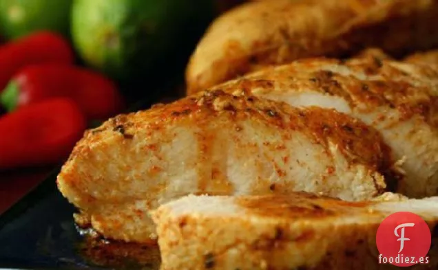 Pavo al Horno con Chile y Lima