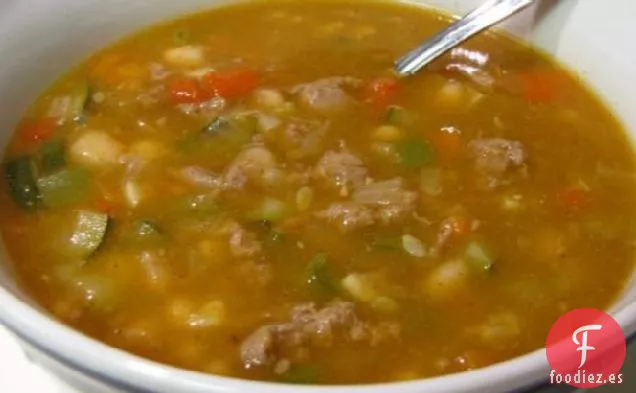 Chile Blanco de Salchicha de Pavo