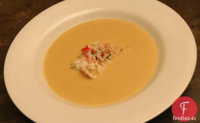 Sopa de Maíz y Ostras
