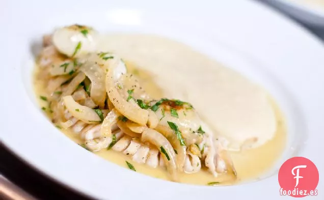 Patinar Con Cipollini Estofado De Vino E Hinojo