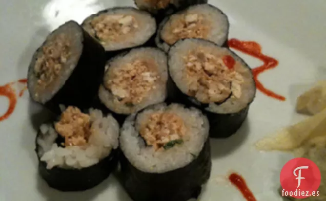 Sushi Con Tofu Picante
