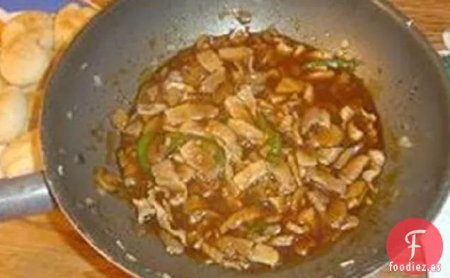 Cerdo con Salsa de Ostras de Teresa