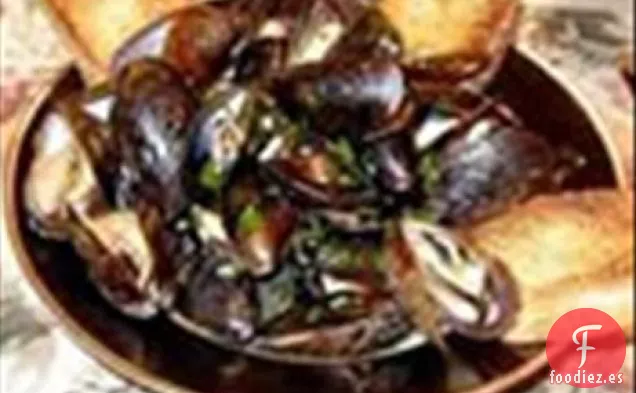 Mejillones con Jamón y Jerez