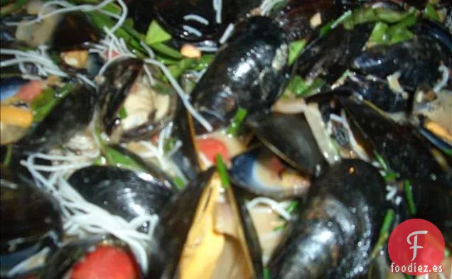 Cozze Umbro (Mejillones en Salsa de Tomate Italiana)