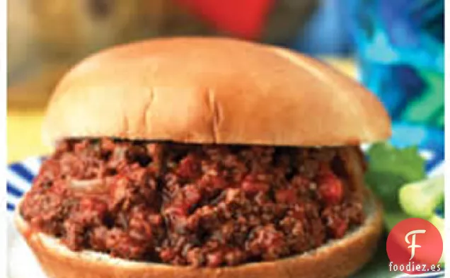 Sándwiches descuidados en Bollos