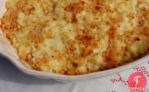 receta de macarrones con queso y queso