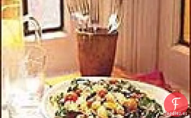 Fusilli caliente con Tomates y Berros