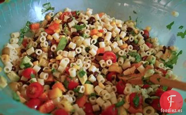 Pasta Mexicana con Frijoles Negros