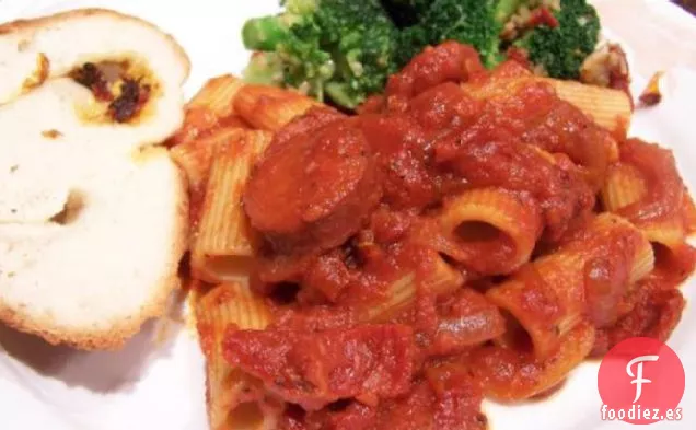 Pasta Penne de Chorizo Picante