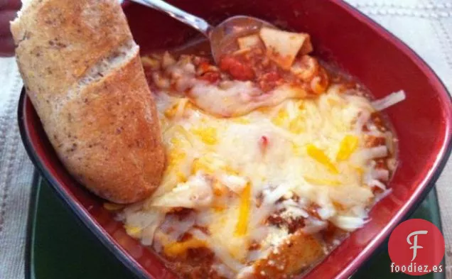 Macarrones y Cazuela de Pollo