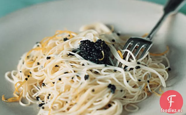Capellini de Limón de Ina con Caviar
