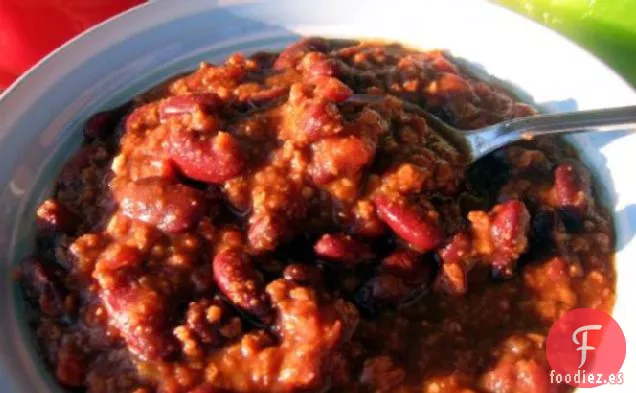 Chile Vegetariano de Avena Salvaje