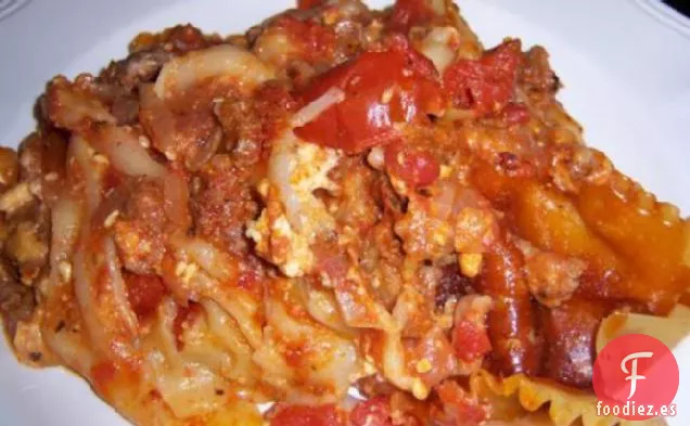 Crock Pot Lasaña (Ww)