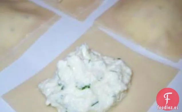 Relleno de Queso para Ravioles