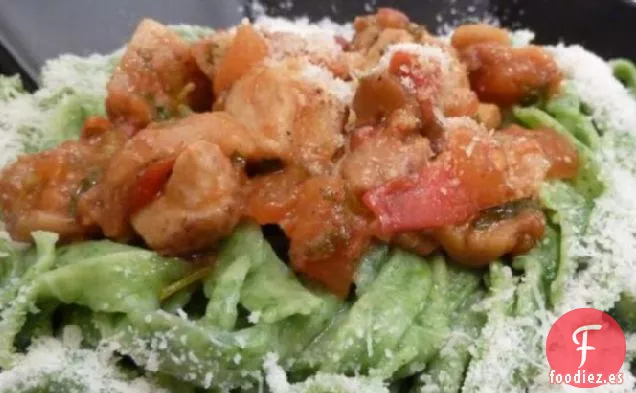 Penne Al Funghi Porcini (Favorito de Pierce Brosnan)