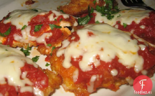 Hornos de Parmesano de Pollo de baja Cal-Nuwave / Flavorwave