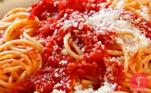 Espaguetis Pomodoro