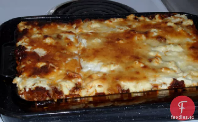 Lasaña increíble (Sin hervir, Fácil)