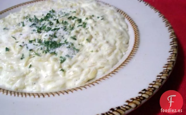 Pasta Rápida con Crema de Champiñones