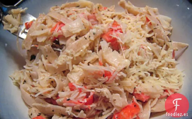 Cangrejo Con Ajo Con Pasta